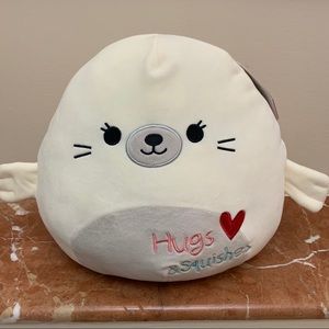 seal valentines day squishmallow